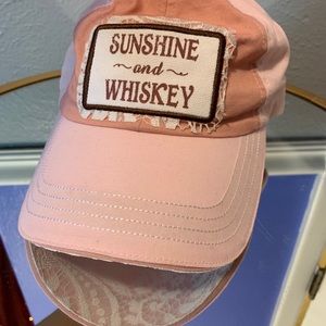 Boot Barn Western Shyanne Baseball cap w/ lace NWT